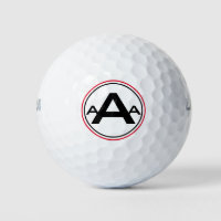 aangepaste MONOGRAM-golfballen