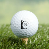 Aangepaste Monogram Golfswing Golfballen (Insitu Shirt)