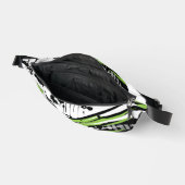Aangepaste Monogram Groene Sport Heuptasje (Open)