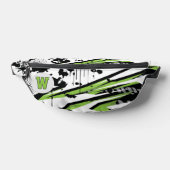 Aangepaste Monogram Groene Sport Heuptasje (Liggend)
