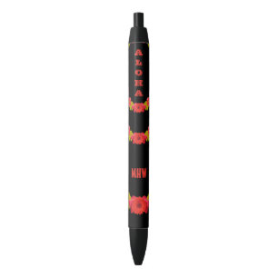 aangepaste monogram Hawaiian Lei pen