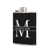 Aangepaste monogram heupfles (Links)