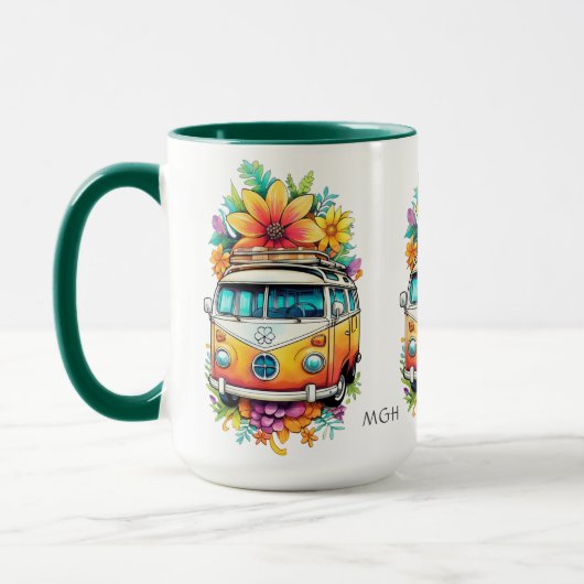 Aangepaste Monogram Hippie Van Mok (Links)