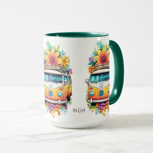 Aangepaste Monogram Hippie Van Mok (Voorkant rechts)