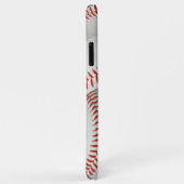 Aangepaste monogram-honkbal-telefoons Case-Mate iPhone case (Achterkant/rechts)