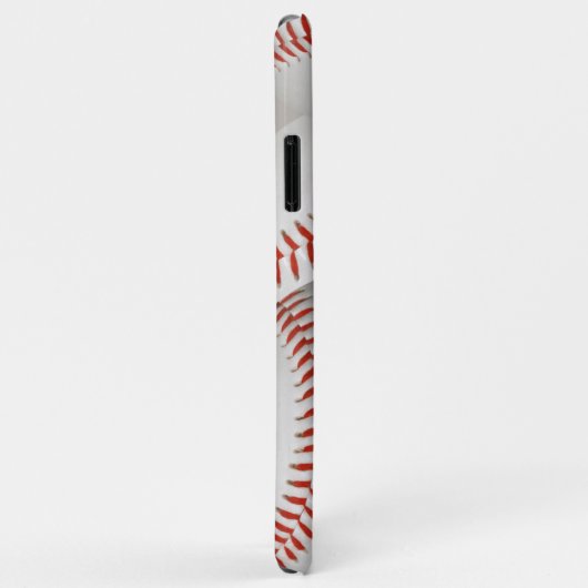 Aangepaste monogram-honkbal-telefoons Case-Mate iPhone case (Achterkant/rechts)