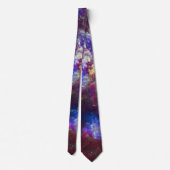 Aangepaste monogram initialen Tarantula Nebula ste Stropdas (Achterkant)