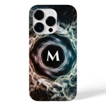 Aangepaste Monogram iPhone Case met Smoke Design