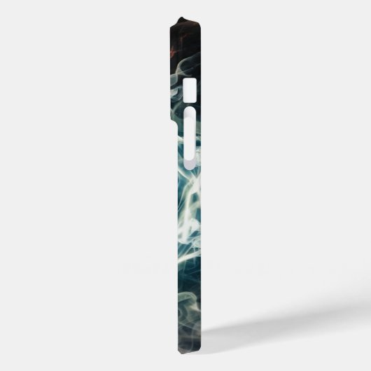 Aangepaste Monogram iPhone Case met Smoke Design (Achterkant / Links)