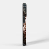 Aangepaste Monogram iPhone Case met Smoke Design Hoesje (Rechterkant)