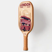 Aangepaste monogram LONDON Pickleball Paddle (Links)