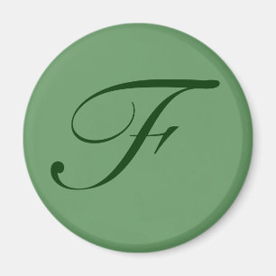 Aangepaste monogram magneet