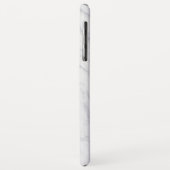 aangepaste monogram marmer chic trendy Case-Mate iPhone case (Achterkant/links)