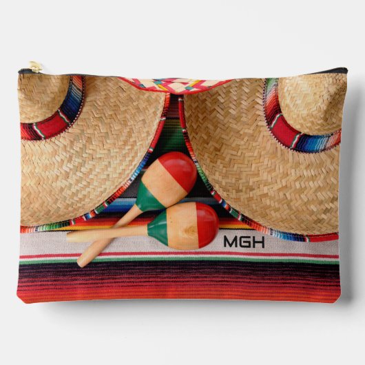 Aangepaste Monogram Mexicaanse items Etui (Voorkant)