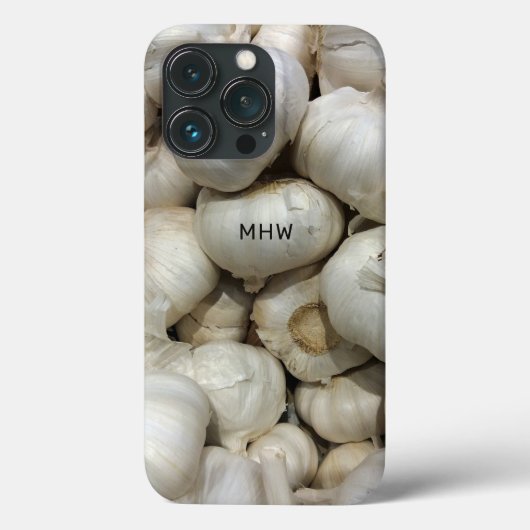 Aangepaste monogram mobiele telefoons Case-Mate iPhone case (Achterkant)