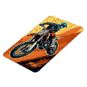 Aangepaste Monogram Motorcross Magneet (Linkerzijde)