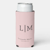 Aangepaste Monogram Naam (Seltzer Voorkant)
