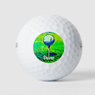 Aangepaste Monogram Naam Golf Ball Golfballen