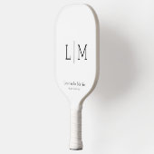 Aangepaste Monogram Naam Pickleball Paddle (Links)