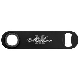 Aangepaste monogram naam Pro Snelheidsflesopener Speed Flessenopener