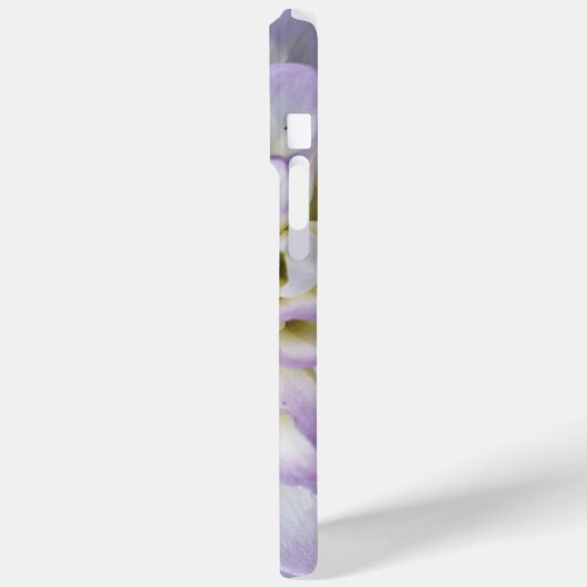 Aangepaste monogram naam: White Dahlia Flower Case-Mate iPhone Case (Achterkant / Links)