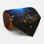 Aangepaste monogram Nebula N90 en Pulsar SXP1062 Stropdas (Opgerold)