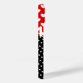 Aangepaste Monogram opvallende kleuren iPhone Hoes (Achterkant / Rechts)