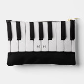 Aangepaste Monogram Piano Keys Etui (Achterkant)