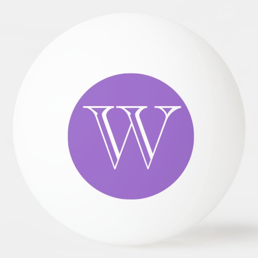 Aangepaste monogram Ping Ball (Voorkant)