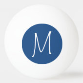 Aangepaste monogram Ping Pong Ball (Achterkant)