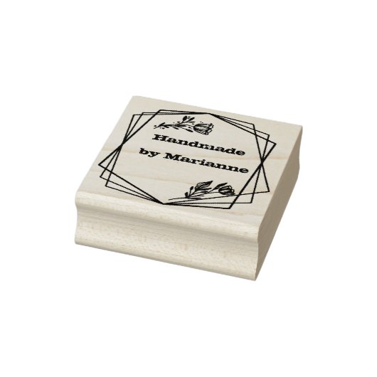 Aangepaste  monogram 	rubberstempel (Stempel)