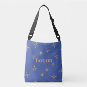 Aangepaste monogram sterrenbeeld crossbody tas (Voorkant)