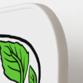 Aangepaste monogram Suikerhuid Pickleball Paddle (Links Detail)