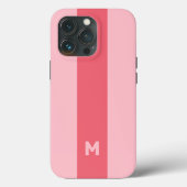 Aangepaste monogram telefoongevallen Case-Mate iPhone case (Achterkant)