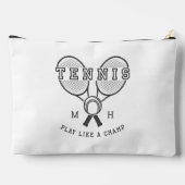 Aangepaste monogram TENNIS Etui (Achterkant)