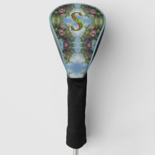 Aangepaste Monogram Uw Initiële Naam Rode Appels K Golfheadcover
