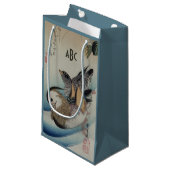 Aangepaste monogram voor Japanse kunst Klein Cadeauzakje (Voorkant Gekanteld)