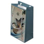 Aangepaste monogram voor Japanse kunst Klein Cadeauzakje (Achterkant Gekanteld)