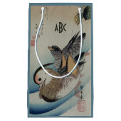 Aangepaste monogram voor Japanse kunst Klein Cadeauzakje (Voorkant)