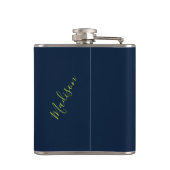 aangepaste monogram voor Magical Love Heupfles (Achterkant)