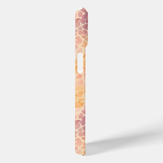 Aangepaste monogram Waterverf Case-Mate iPhone Case (Achterkant / Rechts)