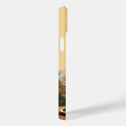 Aangepaste Monogram Wijnliefhebber Case-Mate iPhone Case (Achterkant / Rechts)