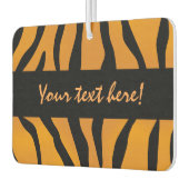 Aangepaste monogram Wilde Ding Tiger Stripes Luchtverfrisser (Links)