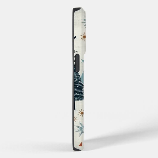 Aangepaste Monogram Winter komt eraan Case-Mate iPhone Case (Achterkant / Rechts)