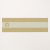 Aangepaste monogram Yoga Mat (Achterkant (horizontaal))
