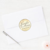 Aangepaste monogram zacht goud zegel (Envelop)