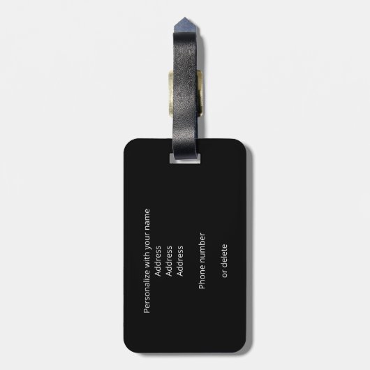 Aangepaste Monogrammed Soccer Player bagagelabels (Achterkant verticaal)