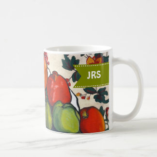 Aangepaste Monogrammen Joods Nieuwjaar Gift Koffiemok