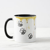 Aangepaste mooie honingbij Koffie Mok (Links)