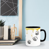 Aangepaste mooie honingbij Koffie Mok
